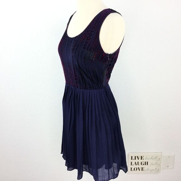 Ark & Co Women Dress Mini Blue Size‎ Small - Picture 1 of 7